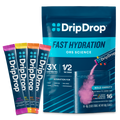 DripDrop Bold Variety Pack Electrolyte Powder, 8 oz sticks, 16 count A5
