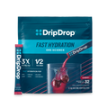 DripDrop Cherry Electrolyte Powder, 8 oz sticks, 32 count Y1