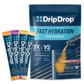 DripDrop Tropical Variety Pack Electrolyte Powder, 8 oz sticks, 16 count B3
