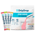 DripDrop Zero Sugar Classic Variety Pack Electrolyte Powder, 8 oz sticks, 32 count A1