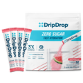 DripDrop Zero Sugar Watermelon Electrolyte Powder, 8 oz sticks, 32 count E2